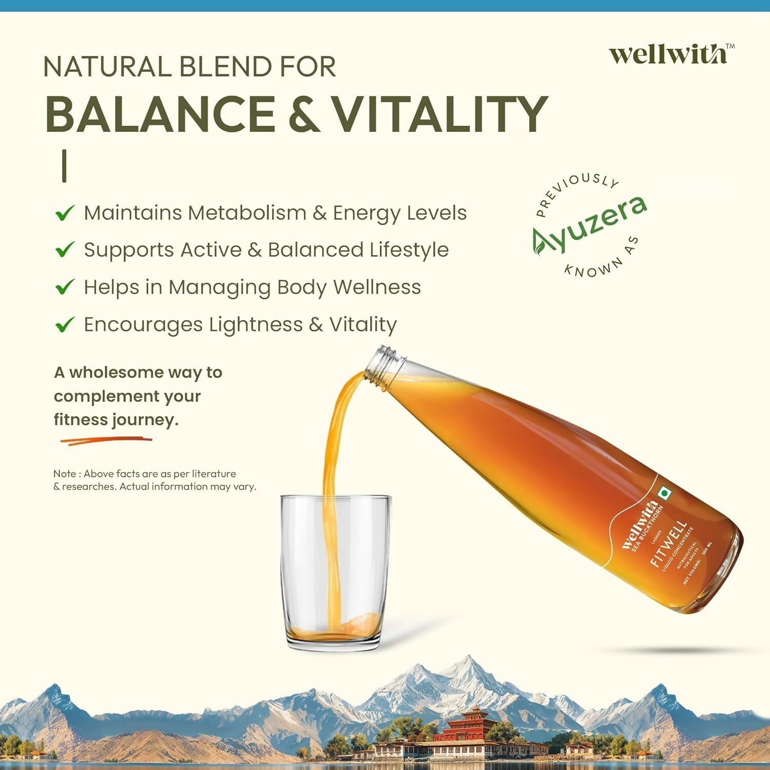 Wellwith Fitwell Juice – Himalayan Sea Buckthorn + Garcinia, Kokum & Punarnava  Grab2Buy Wellwith Grab2Buy