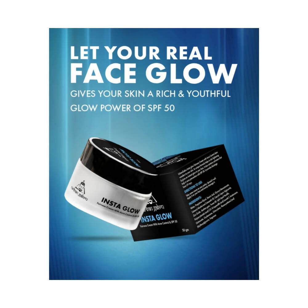 Urbangabru Insta Glow Fairness Cream for Men with SPF 50  Grab2Buy Urbangabru Grab2Buy