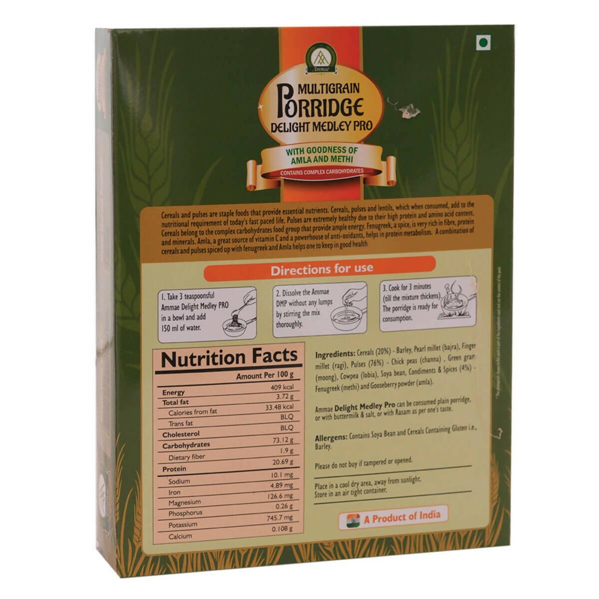 Ammae Multigrain Porridge Delight Medley PRO - Grab2buy
