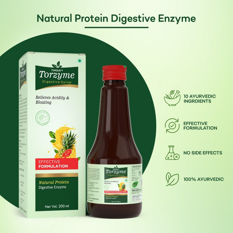 Torque's Torzyme Natural Protein Syrup 