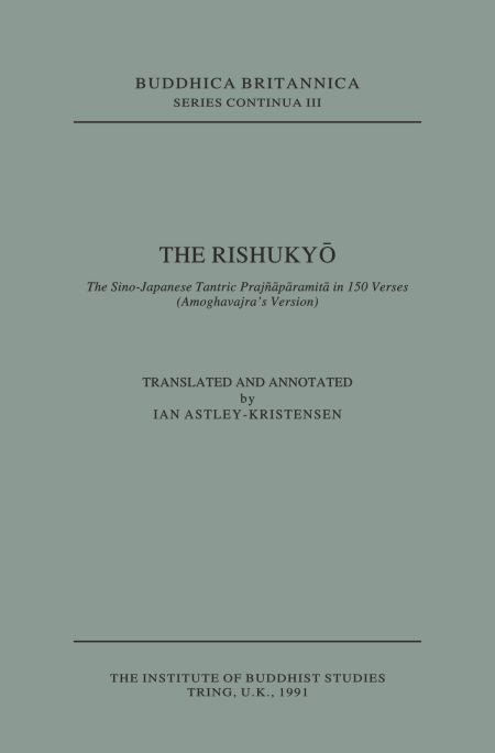 The Rishukyo [Buddhica Britannica Vol.3] - Lan Astley-Kristensen  Grab2Buy Motilal Banarsidass Grab2Buy