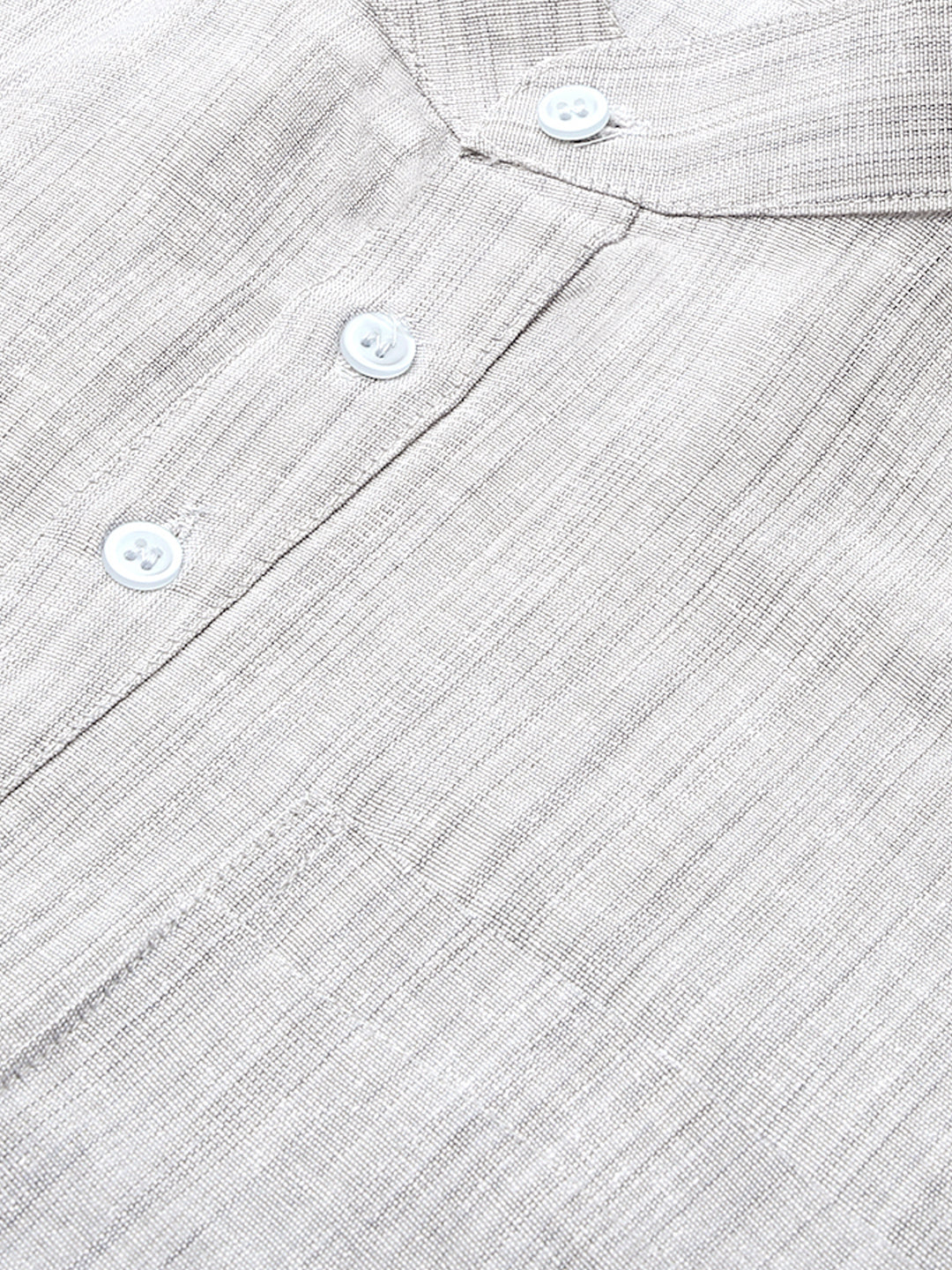 RIAG Men's Grey Cotton Long Ethnic Kurta