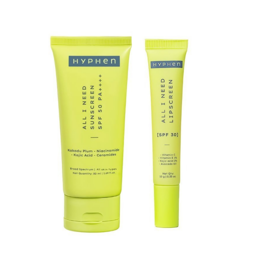 Hyphen By Kriti Sanon All I Need Sunscreen & Lipscreen 