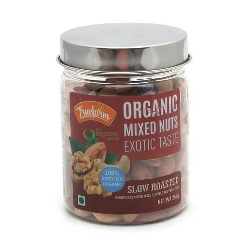 Truefarm Organic Roasted Mixed Nuts  Grab2Buy Truefarm Grab2Buy