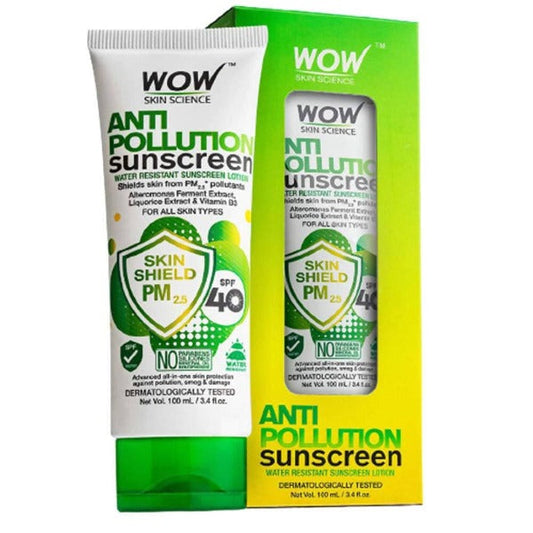 Wow Skin Science Anti Pollution Sunscreen Lotion  Grab2Buy Wow Skin Science Grab2Buy