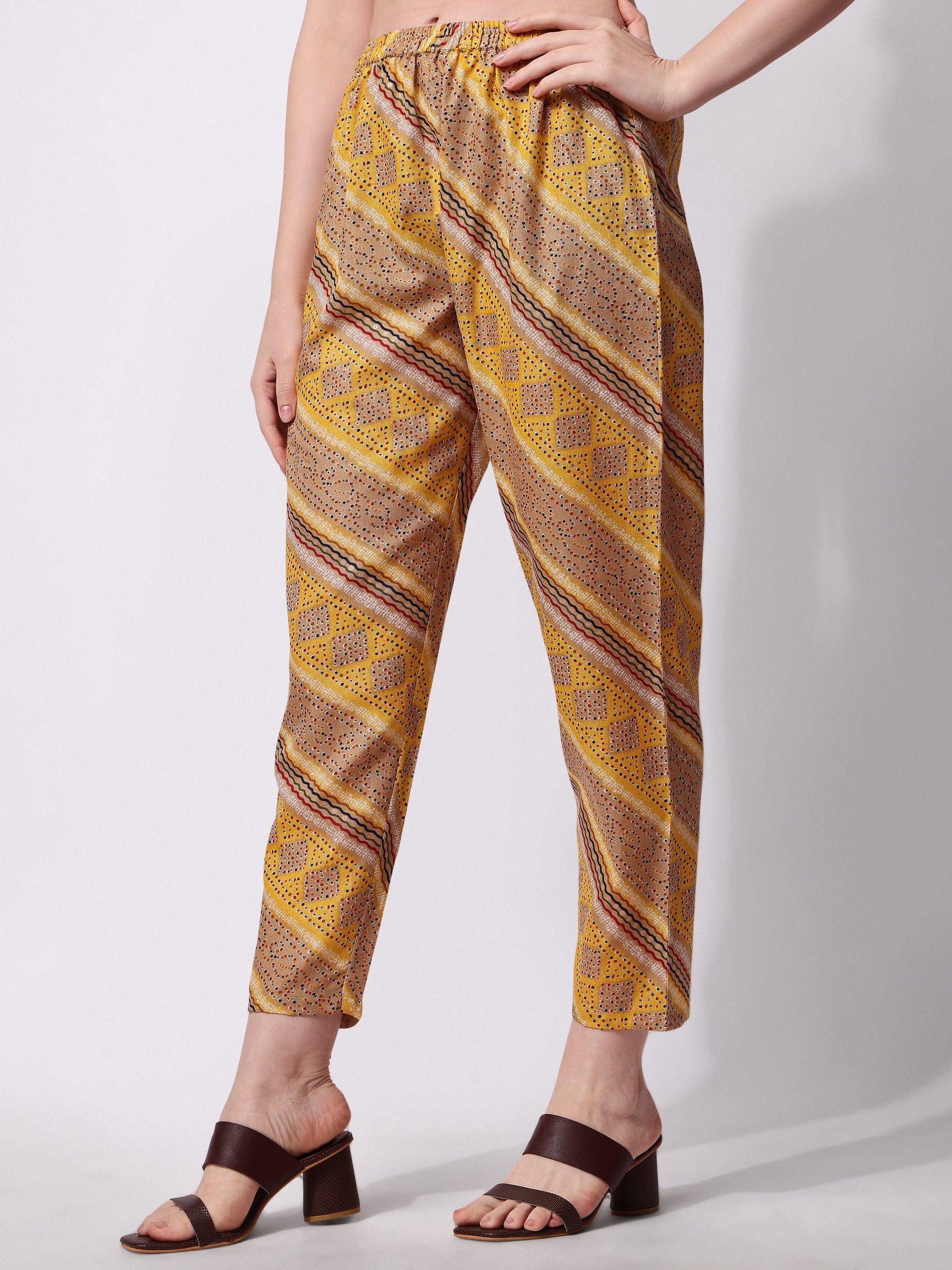 Nayra Cut Embroidered Kurta With Pant And Dupatta Set, Multicolor - Hiral Fashion
