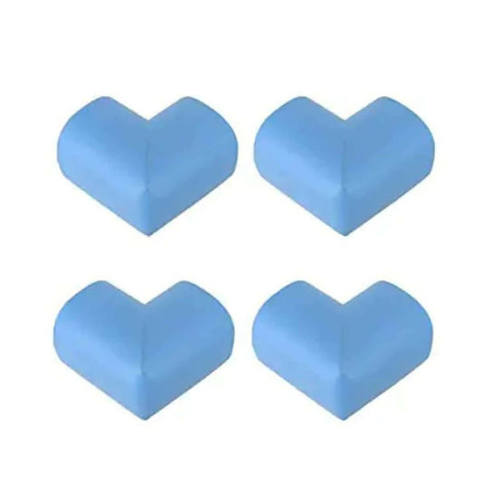 Safe-O-Kid L Shaped Large Nbr Corner Cushions, Blue For Kids Protection