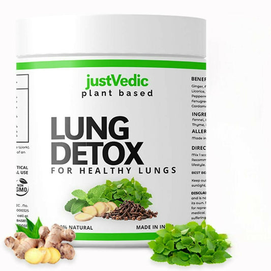 Just Vedic Lung Detox Drink Mix - Grab2buy