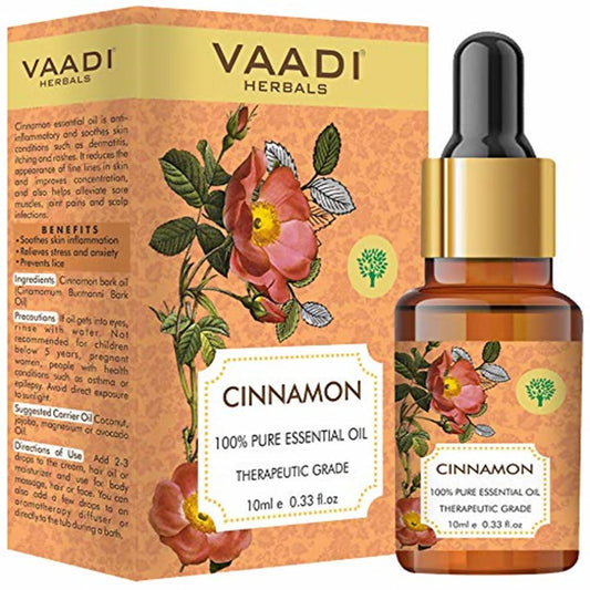 Vaadi Herbals Cinnamon 100% Pure Essential Oil Therapeutic Grade  Grab2Buy Vaadi Herbals Grab2Buy