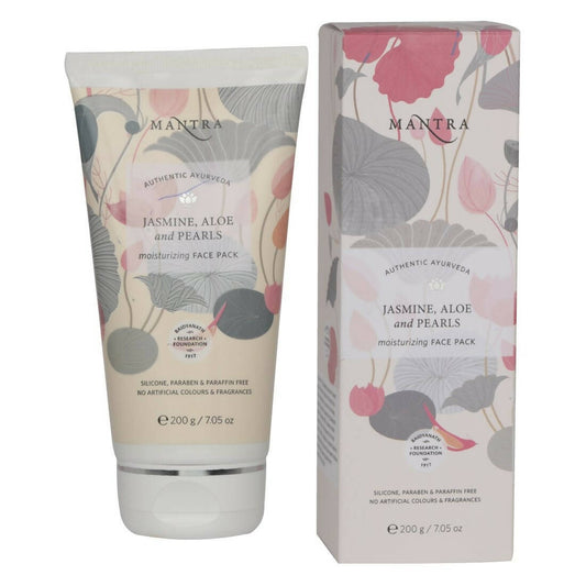 Mantra Herbal Jasmine, Aloe and Pearls Moisturizing Face Pack 