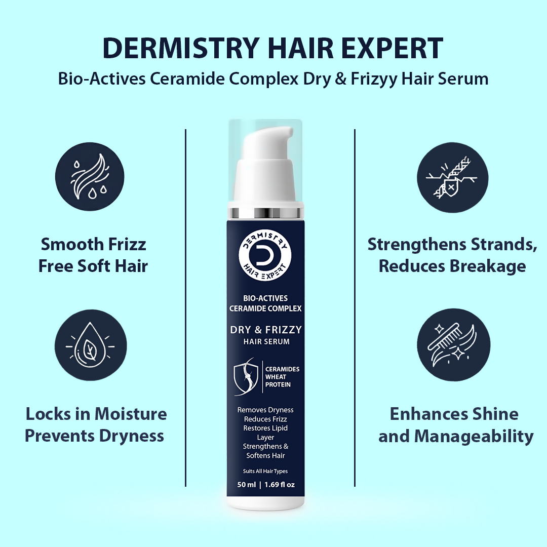 Dermistry Ceramide Hyaluronic Acid Protein Hair Mask & Serum