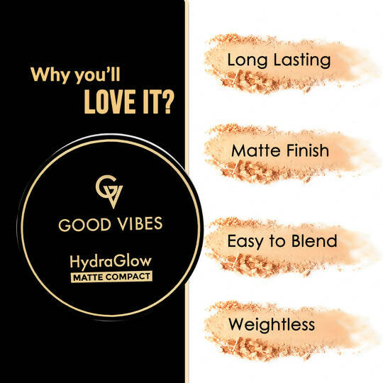 Good Vibes HydraGlow Matte Compact - Natural Tan 02 