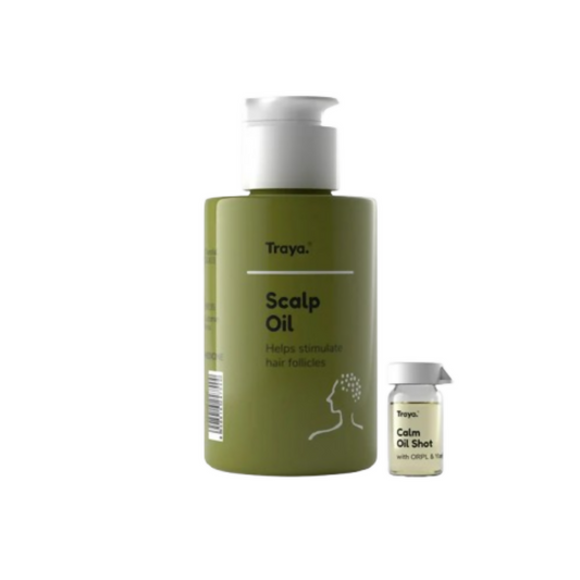 Traya Scalp Oil with Calm Oil Shot  Grab2Buy Traya Grab2Buy