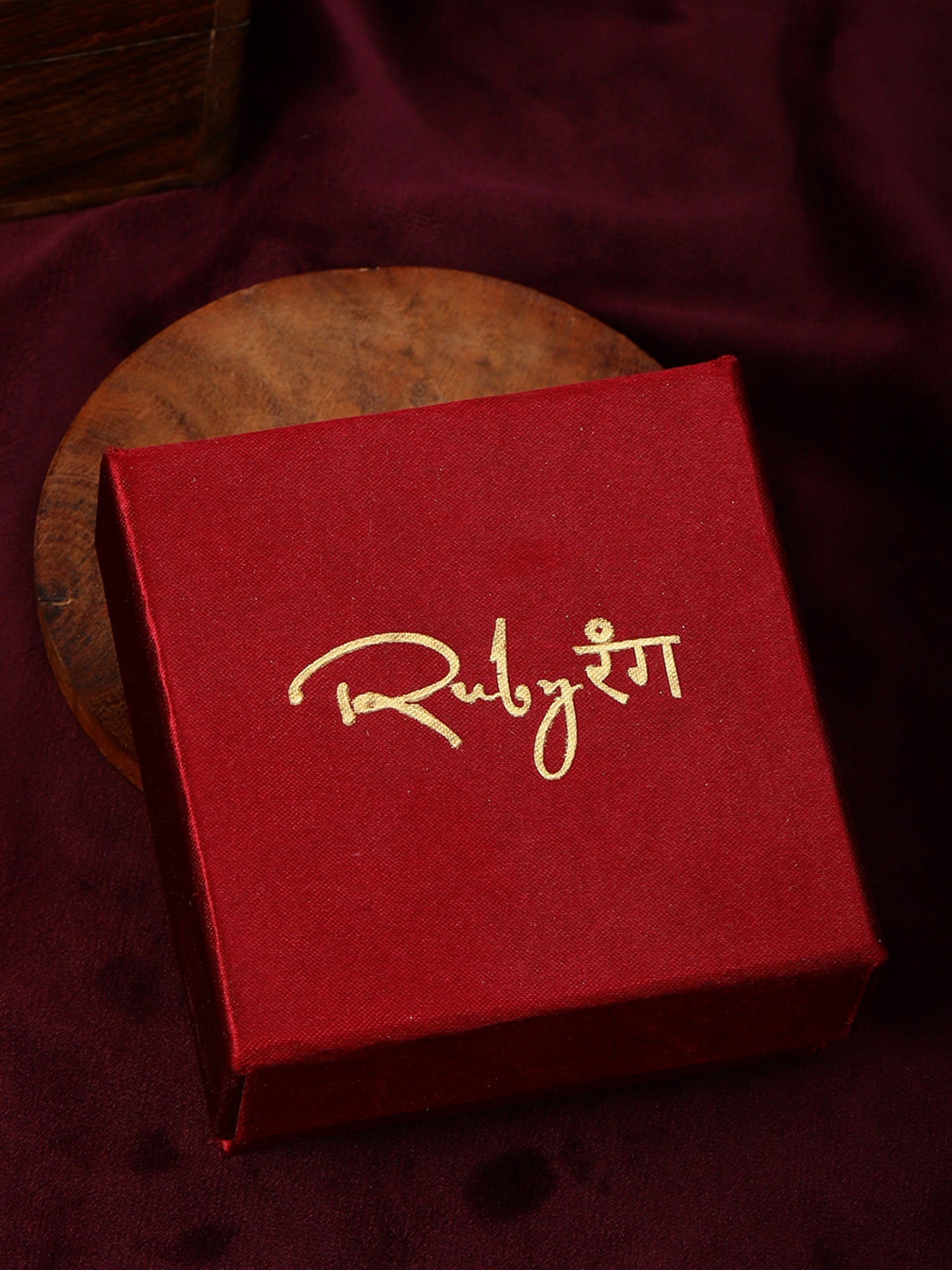 Kundan Maang Tikka with Diamonds - Ruby Raang | Swadesiicart