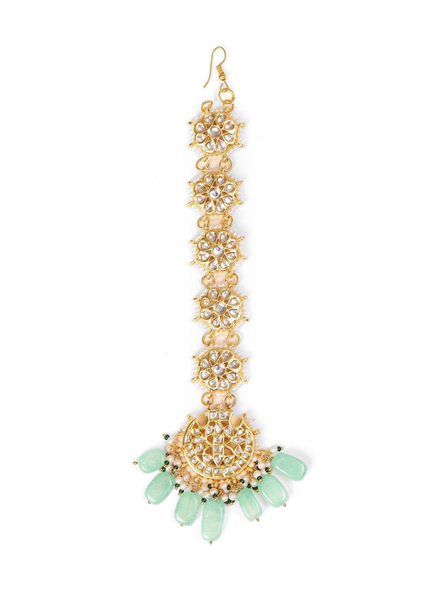 Kundan Maang Tikka - Ruby Raang