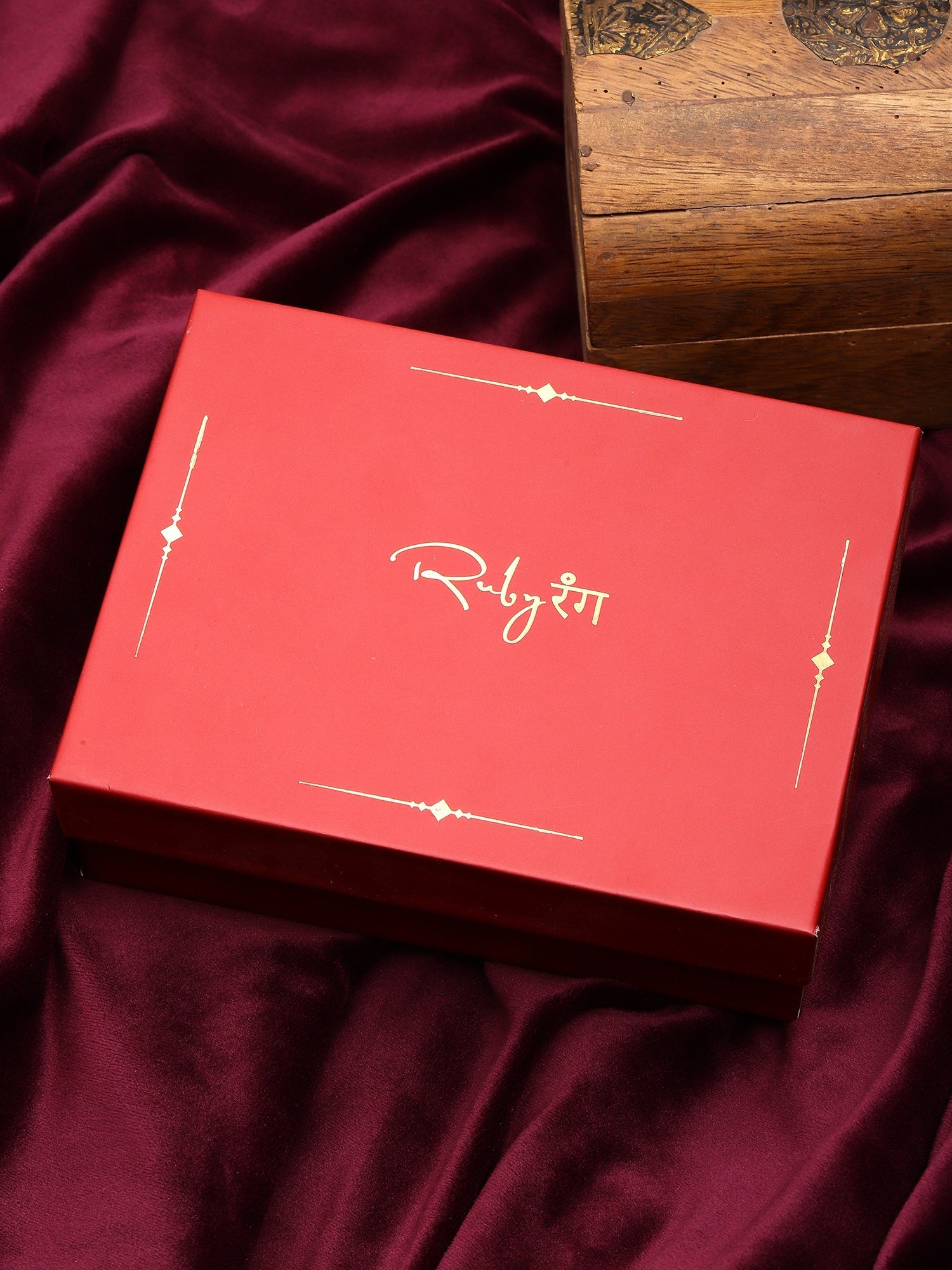 Kundan and Meenakari Bangle - Ruby Raang Ruby Raang Studio