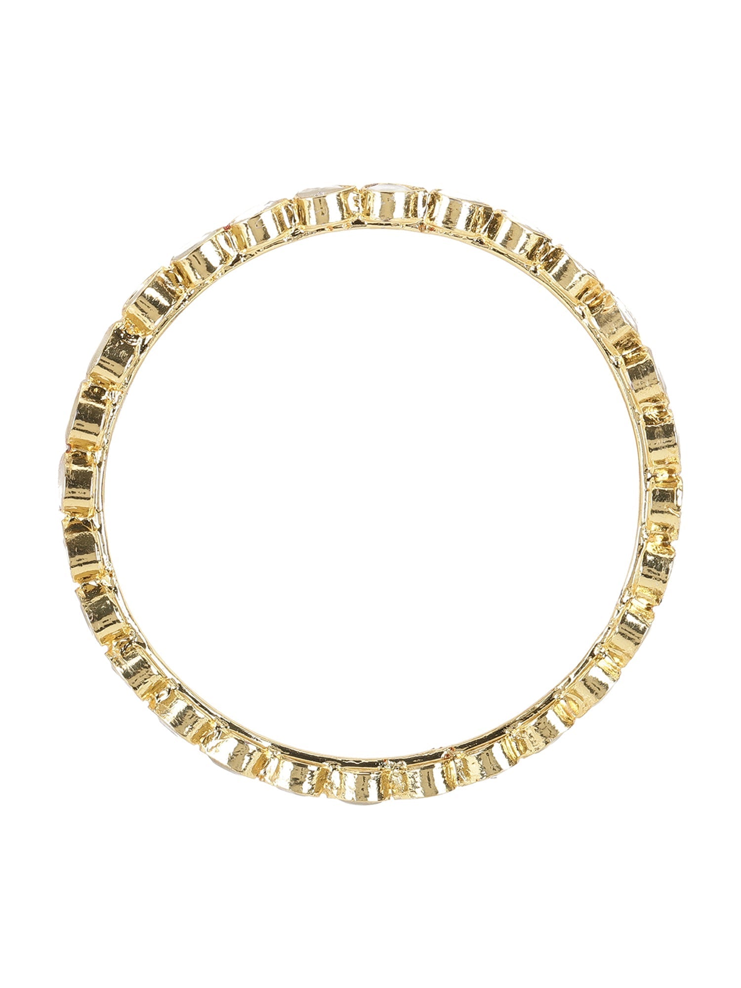 Kundan Bangles (set of 2) - Ruby Raang Ruby Raang Studio