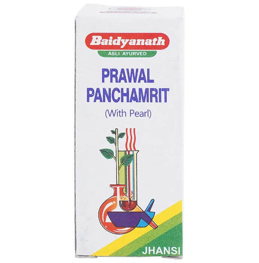 Baidyanath Jhansi Prawal Panchamrit (with Pearl) Tablets - Grab2buy