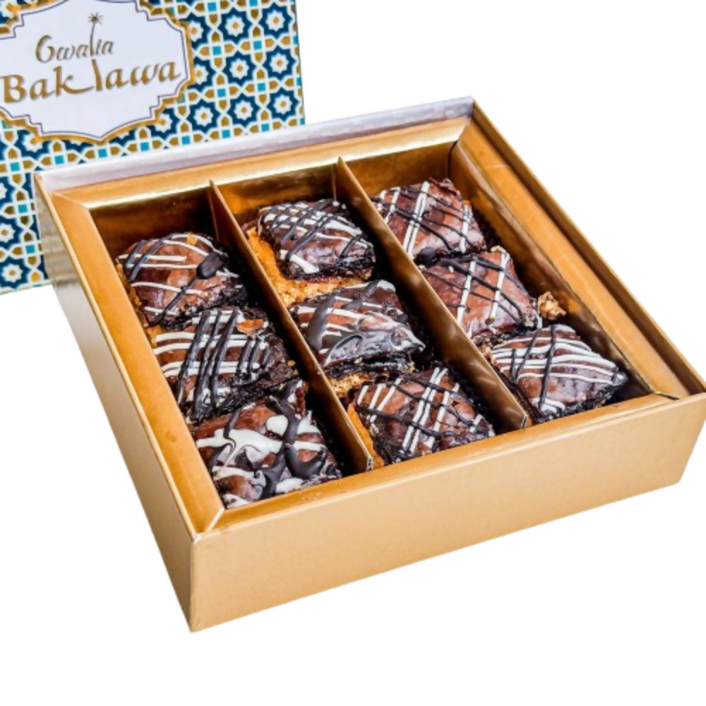 Gwalia Sweets Chocolate Square Baklawa