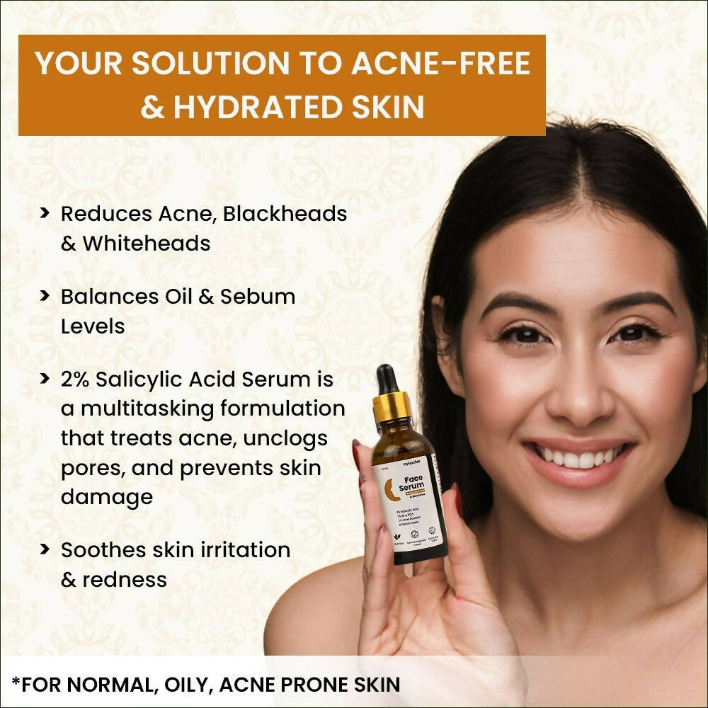 myUpchar Ayurveda 2% Salicylic Acid + Zinc PCA Anti Acne Face Serum 