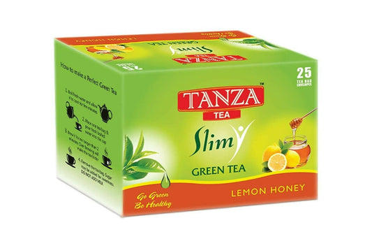 Tanza Tea Slim Green Tea Bags Lemon Honey - Grab2buy