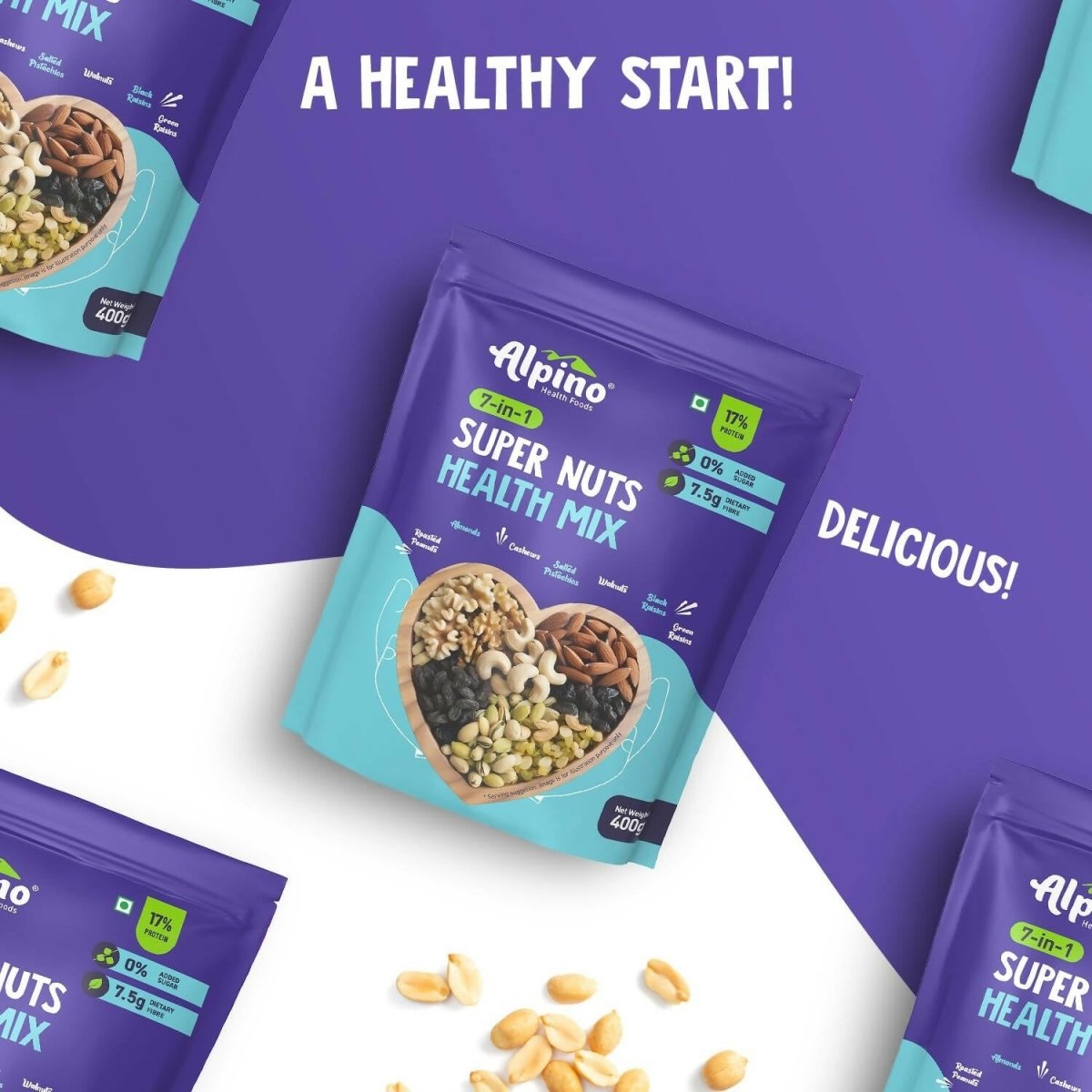 Alpino 7-in-1 Super Nuts Health Trial Mix 