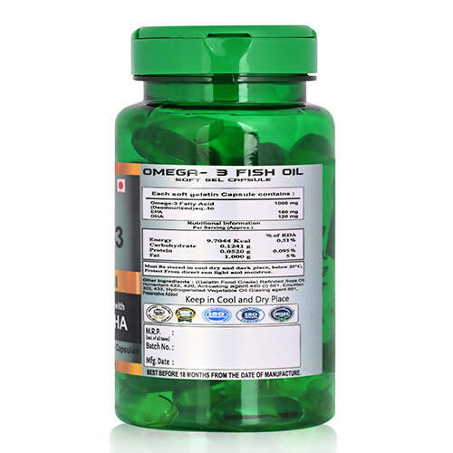 Cipzer Omega 3 Fish Oil Softgel Capsules - Grab2buy