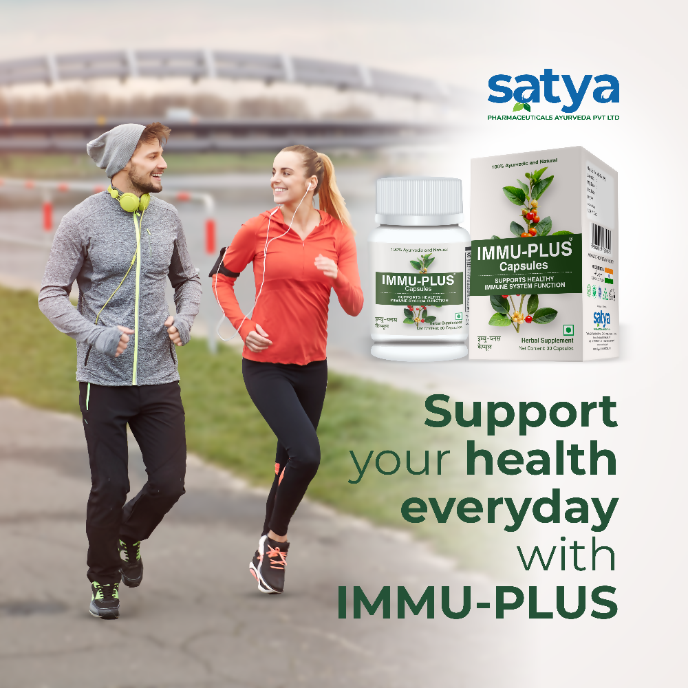 Satya Pharmaceuticals Ayurveda Immu Plus Capsules 