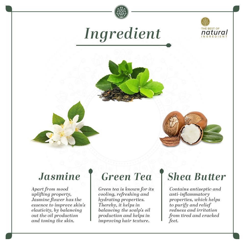 Khadi Natural Jasmine & Green Tea Foot Crack Cream  Grab2Buy Khadi Natural Grab2Buy