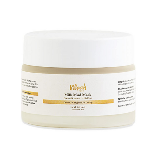 Vilvah Store Milk Mud Mask  Grab2Buy Vilvah Store Grab2Buy