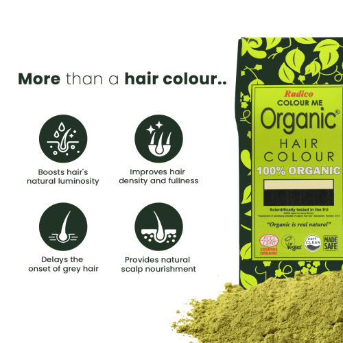 Dark Brown - Radico Organic Hair Colour | Ayur Organic