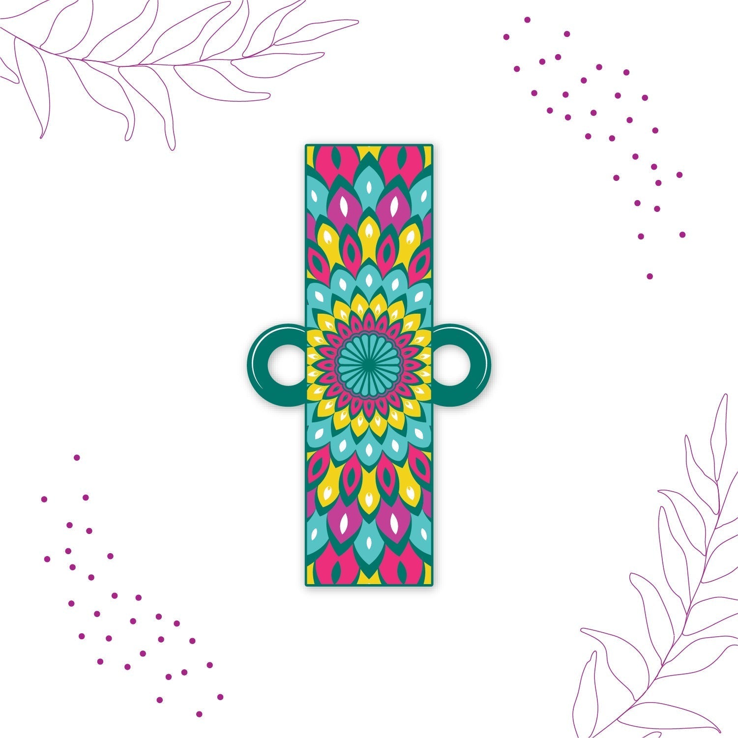 Indianvibez Alphabet J Wooden Rakhi - Kids Rakhi - Swadesiicart