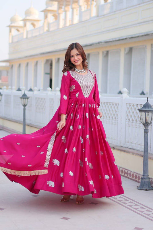 Lehenga Mart Bollywood Style Shrug & Palazzo With choli For Girls & Womens