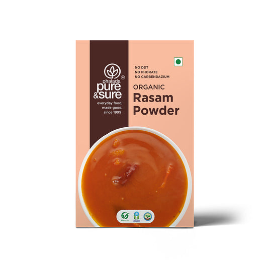 Pure & Sure Organic Rasam Powder 