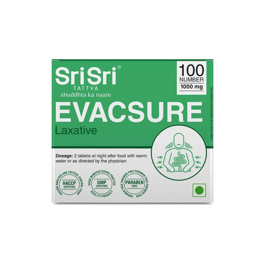 Sri Sri Tattva Evacsure - Laxative Tablets 