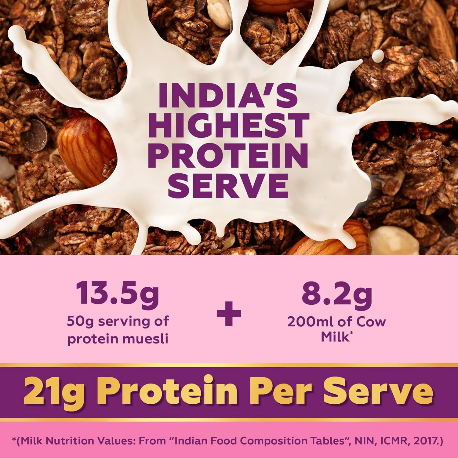 Yoga Bar High Protein Muesli - Choco Almond  Grab2Buy Yoga Bar Grab2Buy