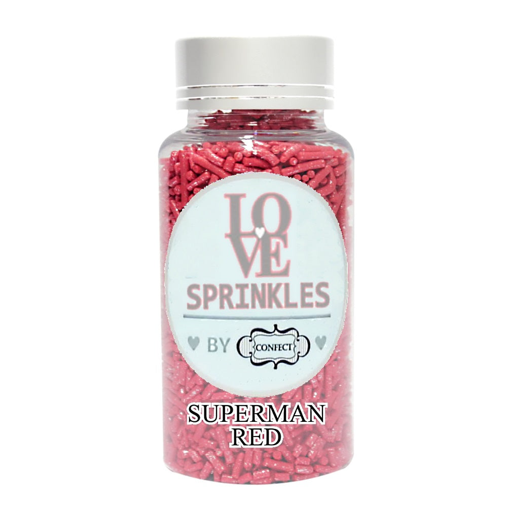 Confect Red Vermicelli Sprinkles