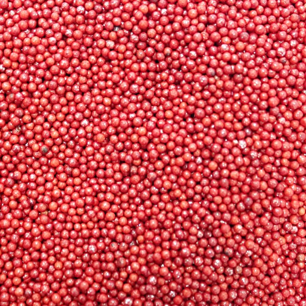 Confect Red Disco Balls Sprinkles 4 MM