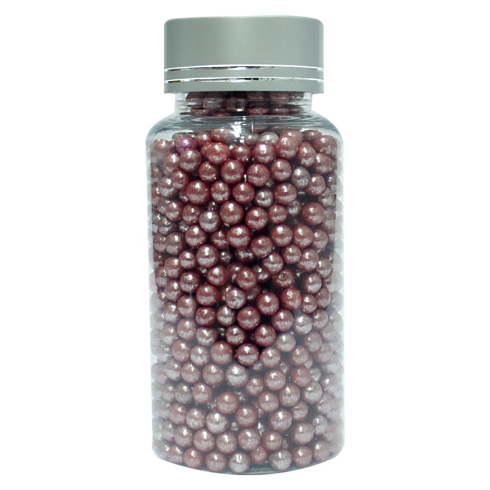Confect Red Disco Balls Sprinkles 5 MM