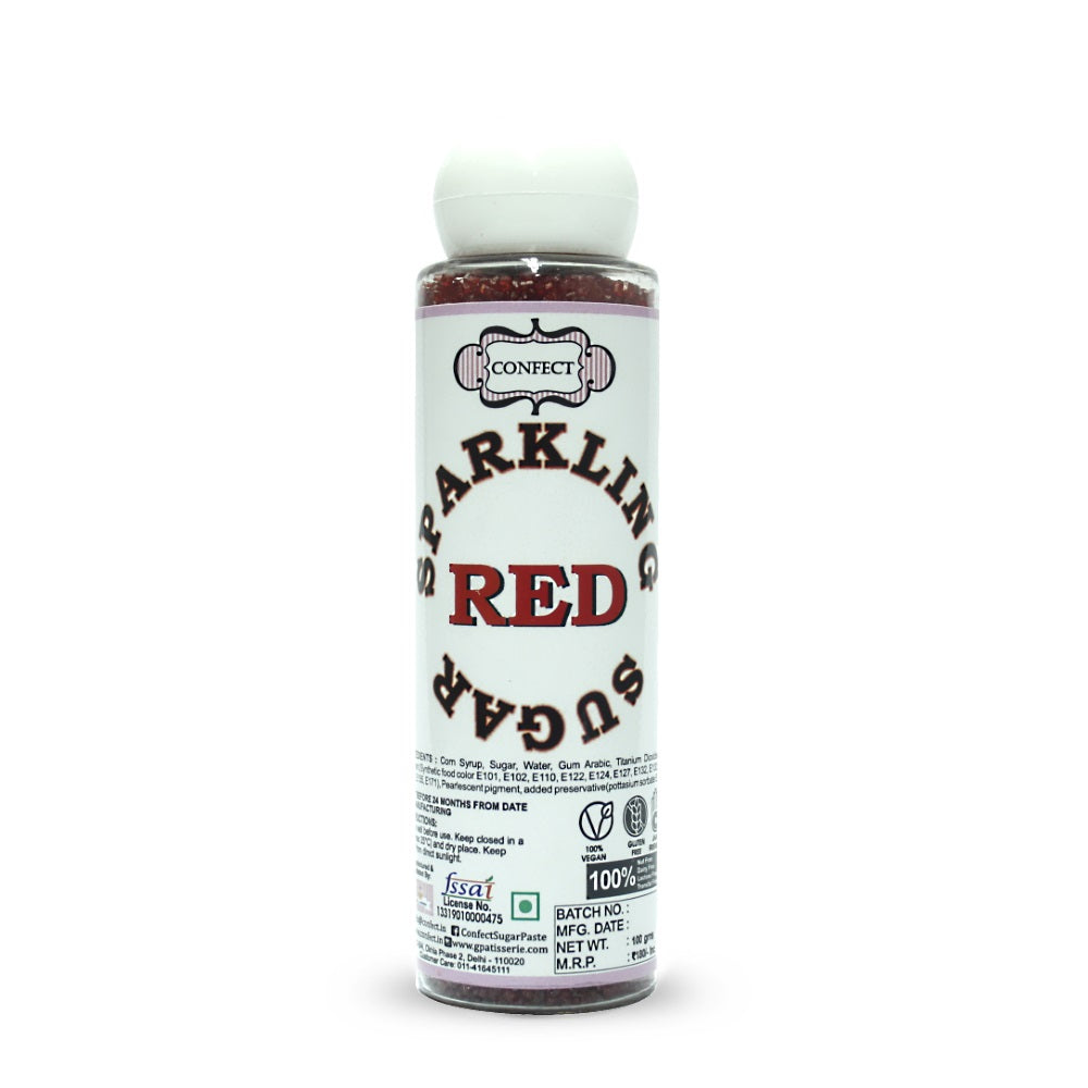 Confect Red | Sparkling Sugar
