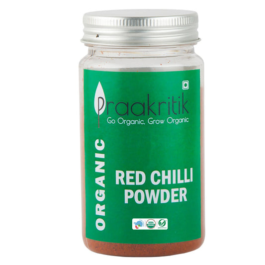 Praakritik Organic Red Chilli Powder - Grab2buy