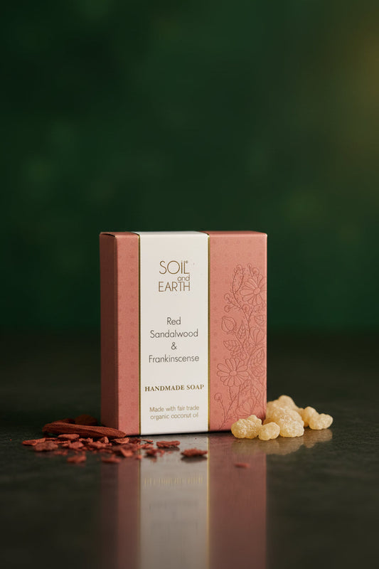 Handmade Soap - Red Sandalwood Frankin 