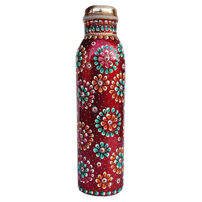 Artisan - Hand Crafted Copper Water Bottle 