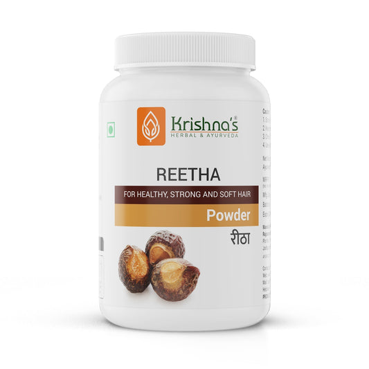 Krishna'S Herbal & Ayurveda Reetha Powder 