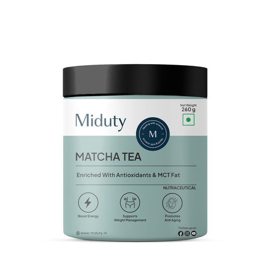 Miduty by Palak Notes Matcha Tea 