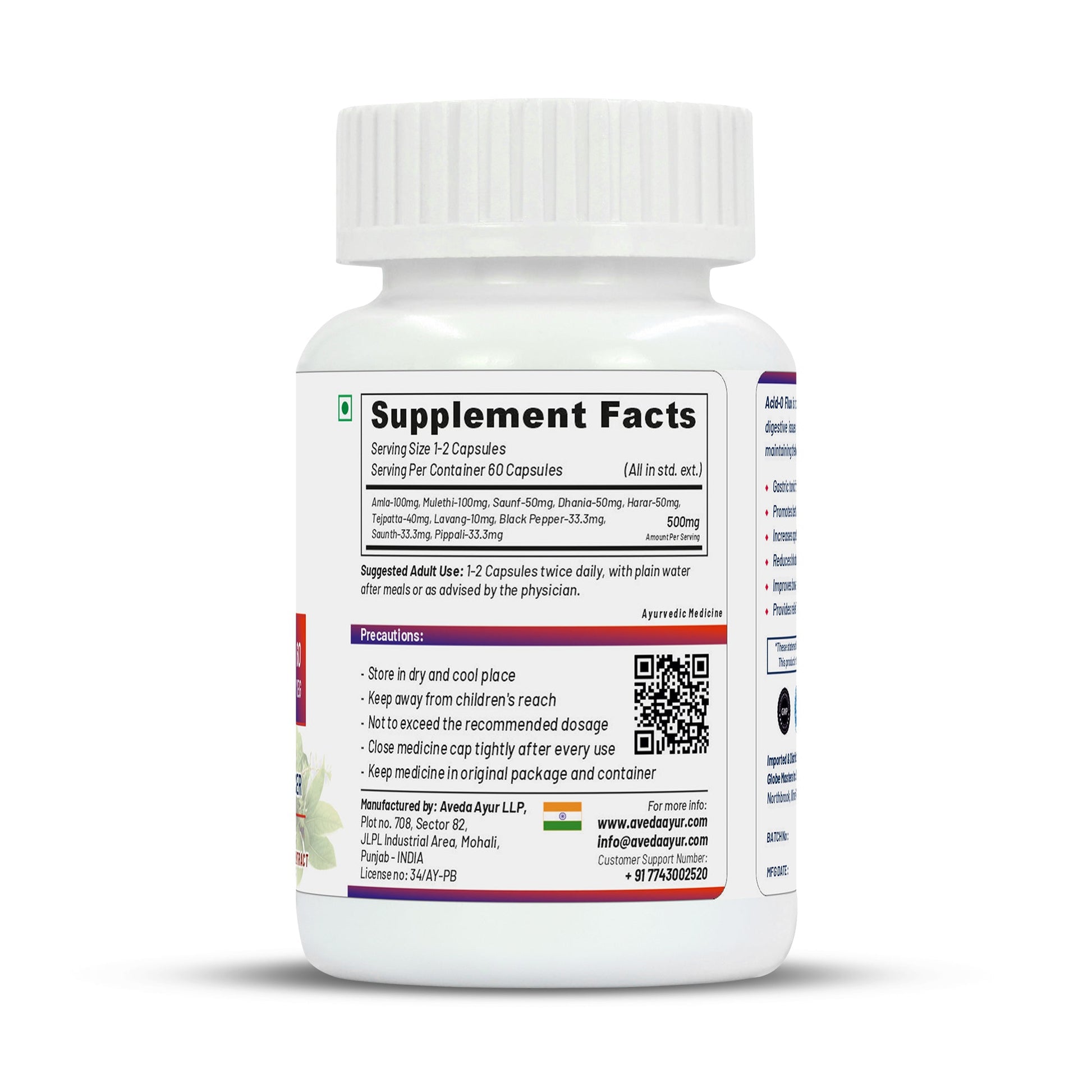 Life Aveda Acid O Flux Capsules - Grab2buy