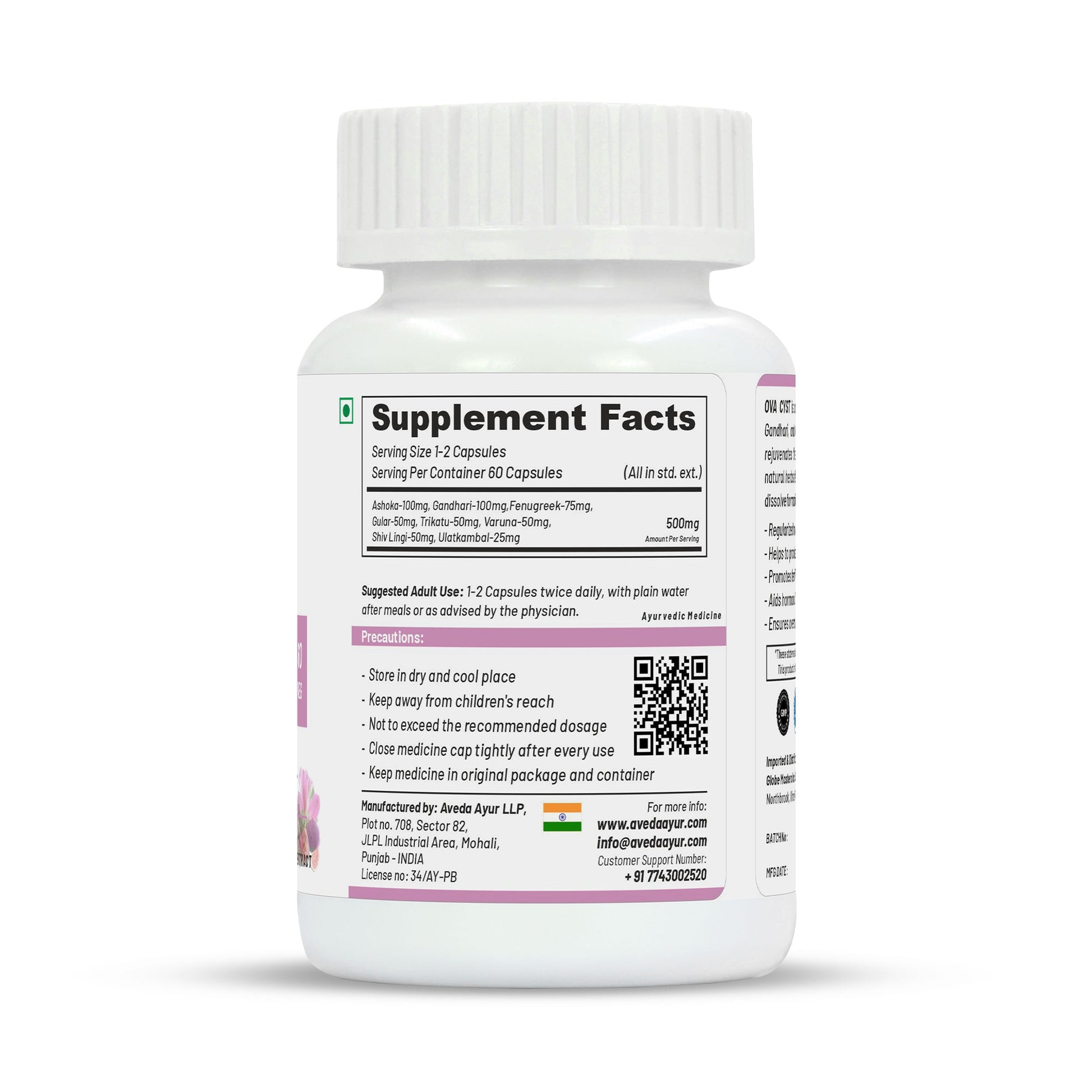 Life Aveda Premium Ova Cyst Capsules - Grab2buy