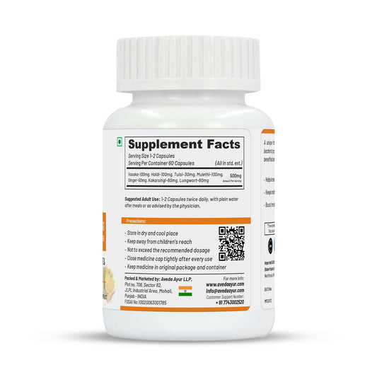 Life Aveda Premium Secure Lungs Capsules 