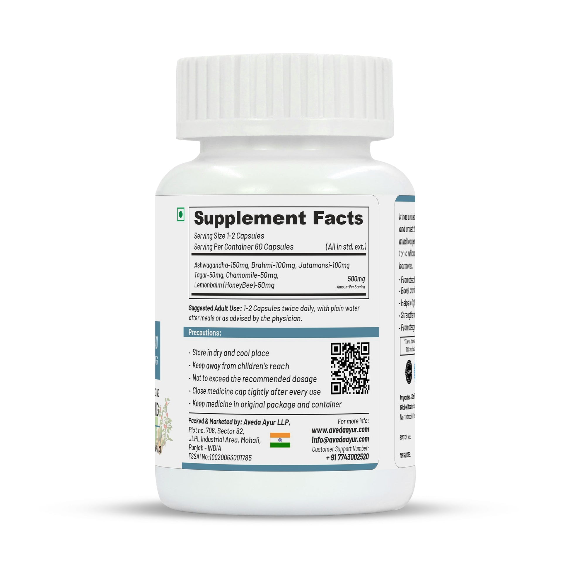 Life Aveda Premium De-Stress Capsules - Grab2buy