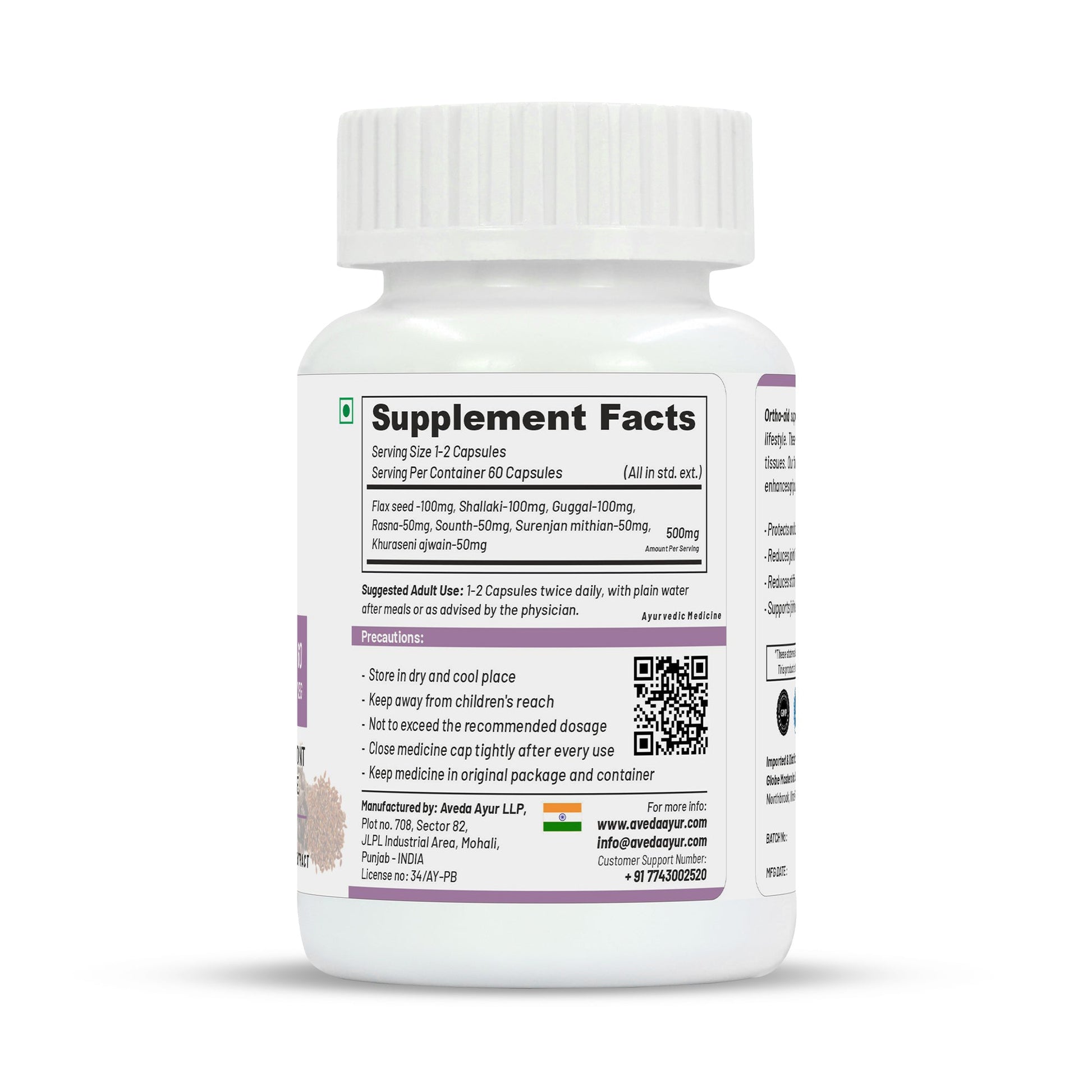 Life Aveda Premium Ortho Aid Capsules - Grab2buy